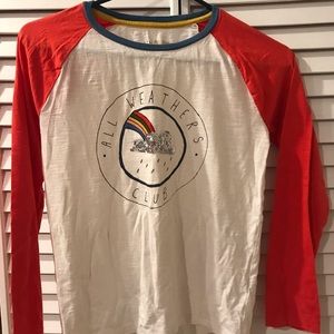 EUC Mini Boden Long Sleeve T-Shirt Sz 11-12